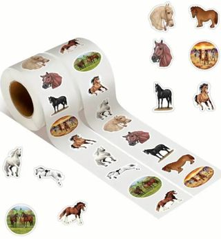 ↗️⭕(10) 1" HORSE STICKERS!!⭕(SET 1 of 4)⭕ ANIMAL