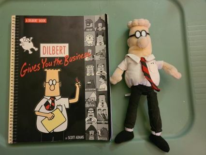 Dilbert Plush and Comic Book
