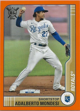 2021 Topps Big League Orange #158 Adalberto Mondesi Kansas City Royals