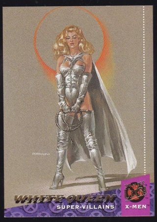 1994 Fleer Ultra Marvel X-Men White Queen #65 Super-Villains Emma Frost Hellfire Club