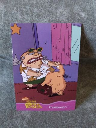 1995 Real Monsters Trading Card # 11