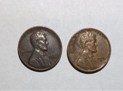 1951 P&D LINCOLN WHEAT CENTS 