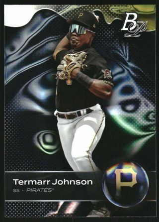 2023 Bowman Platinum Top Prospects #TOP91 Termarr Johnson Pittsburgh Pirates Baseball Card