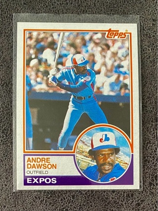 Andre Dawson 1983 Topps