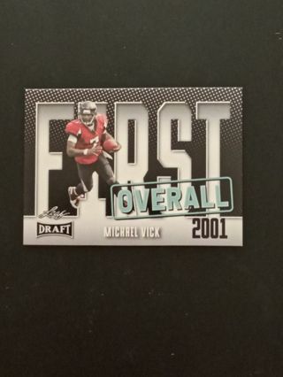 Atlanta Falcons Michael Vick Insert Football Card