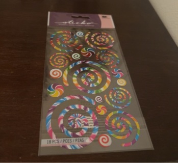 Sticko tye dye swirl stickers