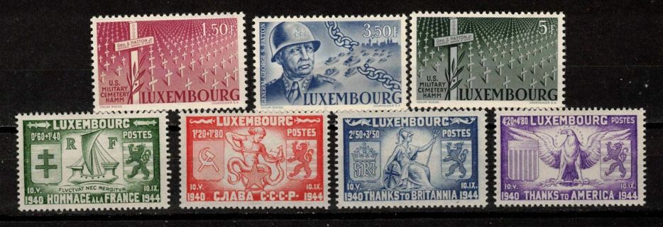 Luxembourg Unused Stamps from 1940s