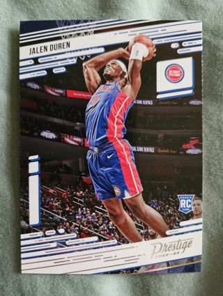 2022-23 Panini Chronicles Prestige Rookie Jalen Duren