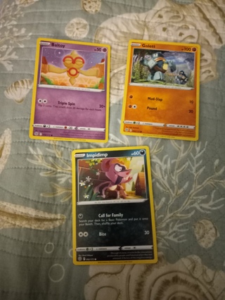 Pokemon Brilliant Stars 3 card lot