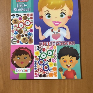 Face Sticker Book