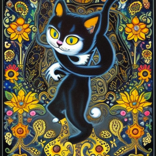 Listia Digital Collectible: psychedelicat #2