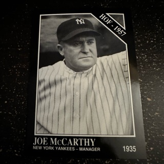 Joe McCarthy 