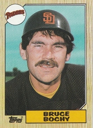 1987 TOPPS BASEBALL CARD BRUCE BOCHY