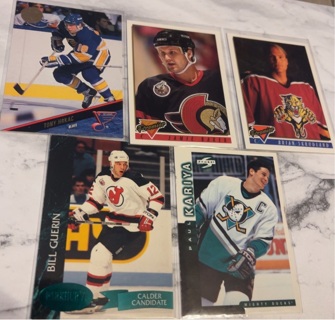 NHL Lot of 5 Premier Athletes 