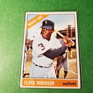 1966 - TOPPS BASEBALL CARD NO. 8 - FLOYD ROBINSON - WHITE SOX