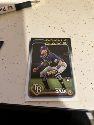 2024 topps rc tristan gray