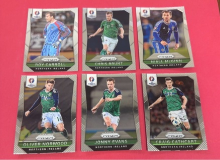 2016 Panini Prizm euro soccer lot