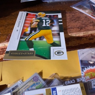 2018 panini score rookies stars Aaron Rodgers football card 