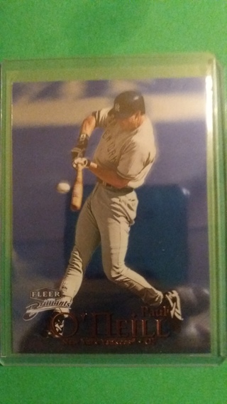 paul o niel baseball card free shipping