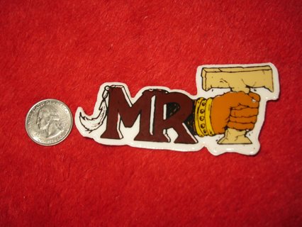 1980's Mr. T Cartoon TV Show Refrigerator Magnet: Logo