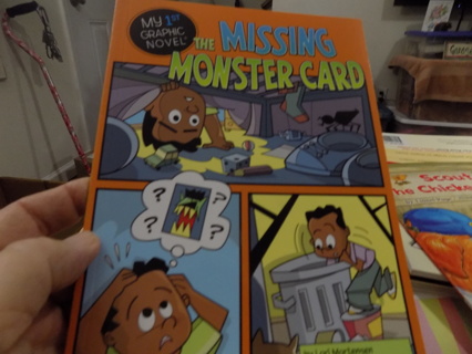 My First Grade Novel The Missing Monster Card