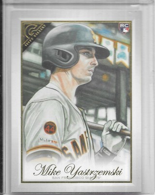 Mike Yastrzemski 2019 Gallery #102 Rookie Card