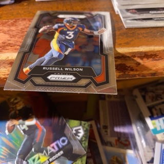 2023 panini prizm Russell Wilson football card 