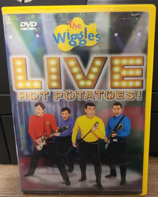 DVD - "The Wiggles - LIVE Hot Potatoes!" - not rated 