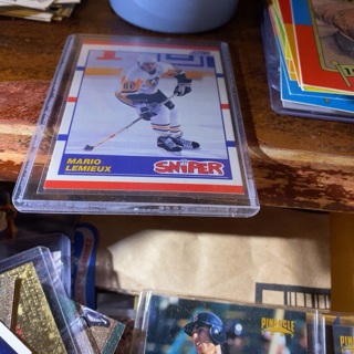 1990 score Chris chelios hockey card 