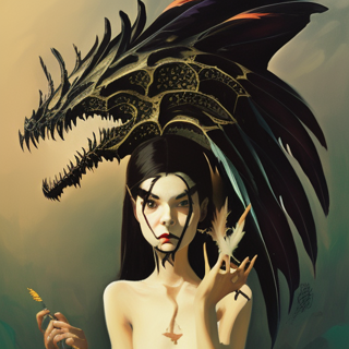 Listia Digital Collectible: Dragon Goth