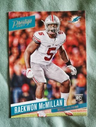 2017 Panini Prestige Rookie Raekwon McMillan