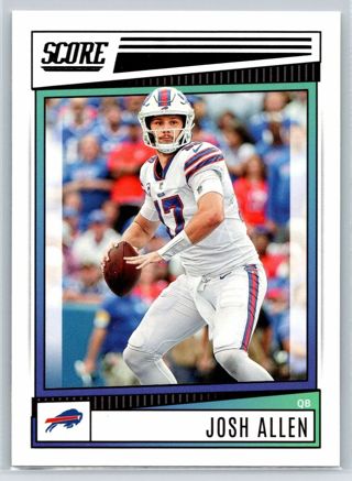 2022 SCORE JOSH ALLEN CARD