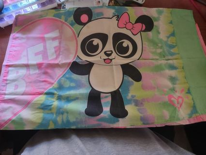 Pillow Case - BFF Cute Panda