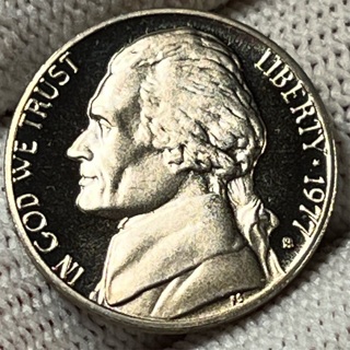 1977-s PROOF JEFFERSON NICKEL 