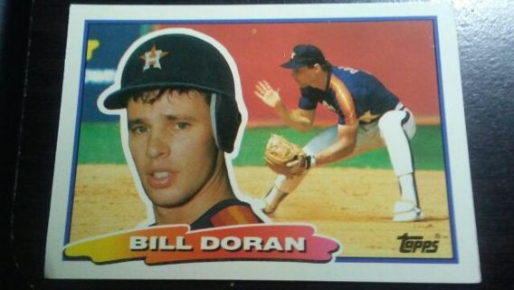 1988 TOPPS BILL DORAN HOUSTON ASTROS BASEBALL CARD# 51