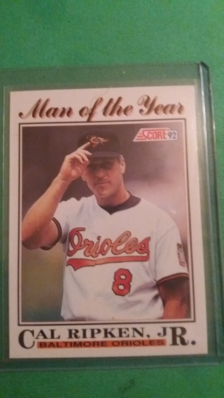 cal ripken jr baseball card free shipping