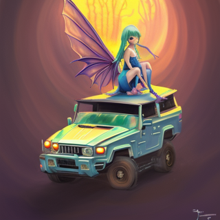 Listia Digital Collectible: Fairy & Fairy Ride