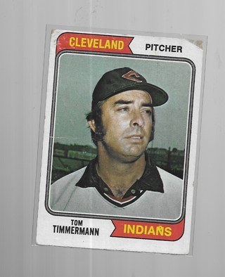 1974 TOPPS TOM TIMMERMANN #327