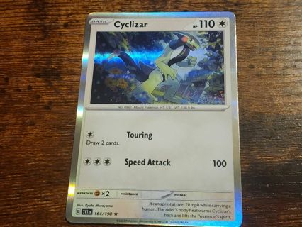 Pokemon Cyclizar holo rare 164/198