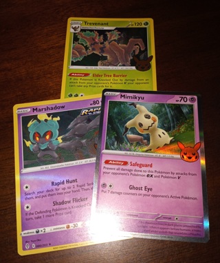 3 foil trick or trade 2023 pokemon cards