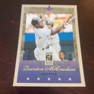 1997 Donruss Elite - [Base] #130 Quinton McCracken