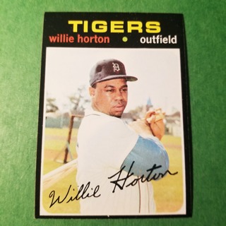 1971 Topps Vintage Baseball Card # 120 - WILLIE HORTON - TIGERS - NRMT/MT 