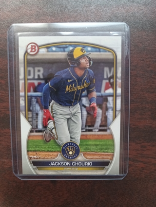 Jackson Chourio *Rookie 2023 Bowman Baseball #BP-76