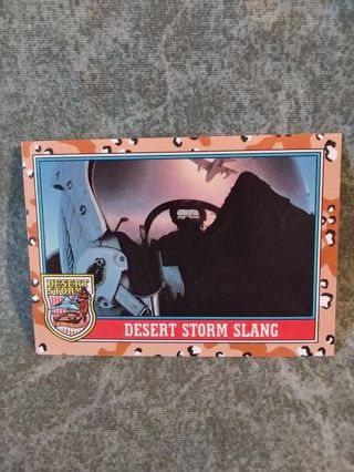 Desert Strom Trading Card # 145