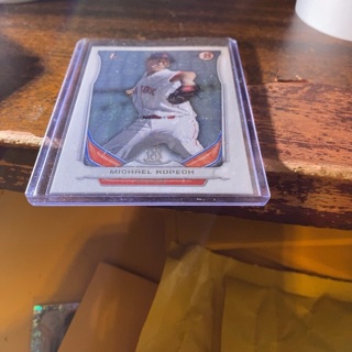 2014 bowman 1st Michael kopech baseball card 