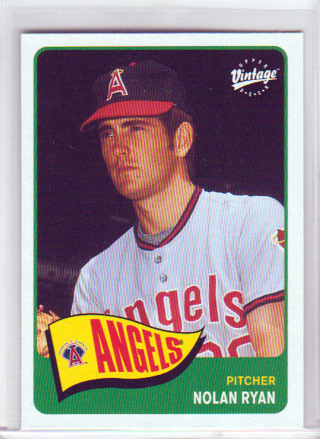 Nolan Ryan, 2002 Upper Deck 1993 Vintage Baseball Card #5, California Angels, HOFr, (L4