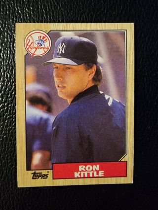 87 Topps Ron Kittle #584