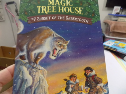 Magic Tree House # 1 Sunset of the Sabertooth by Mary Pope Osborne