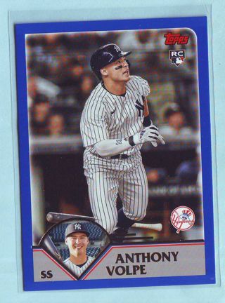 2023 Topps Archives Anthony Volpe ROOKIE Baseball Card # 286 Yankees