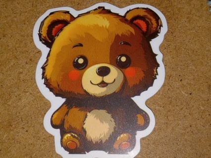 Bear Cute nice vinyl lab top sticker no refunds regular mail win 2 or more get bonus